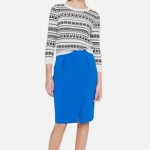 J. Crew Drapey Crepe Pencil Skirt, Size 0